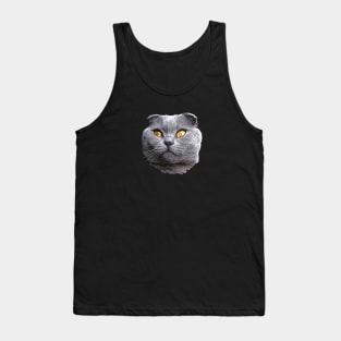 Scottish Fold Blue Beauty Tank Top